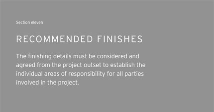 recommended-finishes